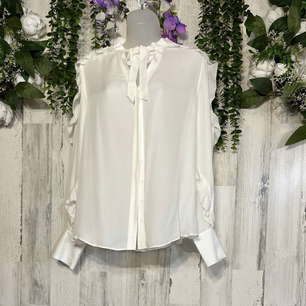 Haute Hippie Long Sleeve Dress Blouse NWT